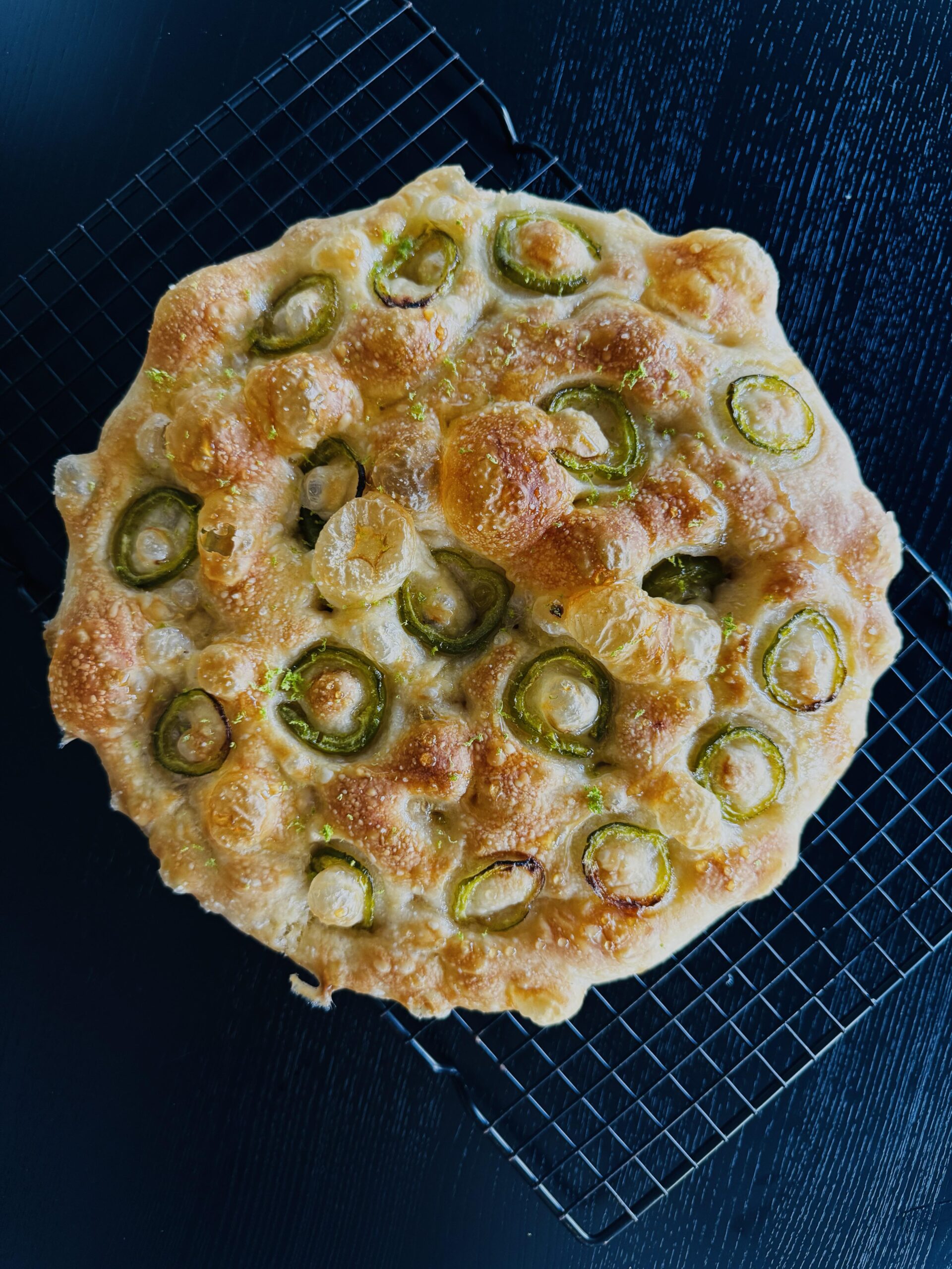 FocacciaJalapeno Focaccia with Jalapeño, Lime & Honey - Image 1