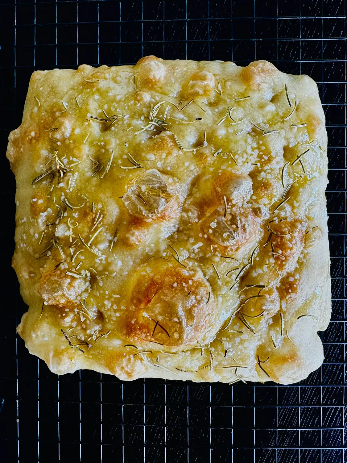 FocacciaRosmarino Focaccia with Rosemary & Sea Salt - Image 1