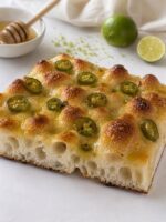 Focaccia with Jalapeño, Lime & Honey