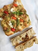 Pesto, Burrata & Cherry Tomatoes Focaccia - Image 2